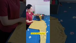 Master Stylish Clothes Folding in Seconds shorts [upl. by Gracia]