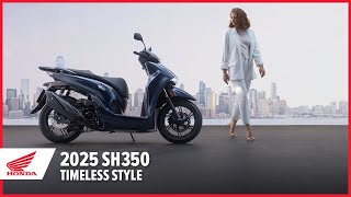 New 2025 SH350 Timeless Style  Scooter  Honda [upl. by Remos912]