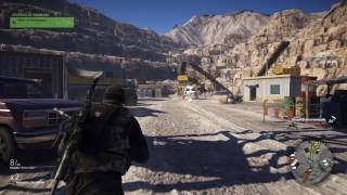 Ghost Recon Wildlands  Misión secundaria quotAsalto de gasolinaquot roba el helicóptero Pucara [upl. by Gussie]