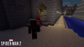 MINECRAFT MARVEL SPIDER MAN 2 EP 17 O MILES MORALES ME SALVOU [upl. by Eteragram]