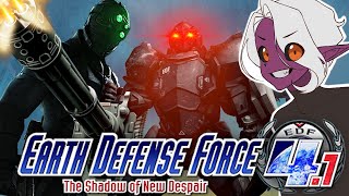 React to TheRussianBadger  TOMAHAWKING SPIDERS FOR TRESPASSING  Earth Defense Force 41 [upl. by Honorine]