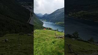 Фиорда на круизерите geiranger fjord norway travel camper camperlife amazing view beautiful [upl. by Liberati866]