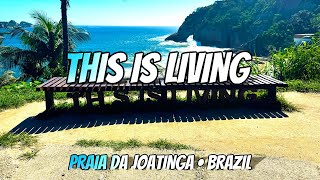 🏖️ Praia da Joatinga • Brazil 🇧🇷 [upl. by Heuser857]