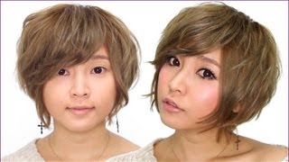 【半顔メイク】池田沙代ちゃんの バレンタインメイク Valentines Day makeup tutorial [upl. by Fellner427]