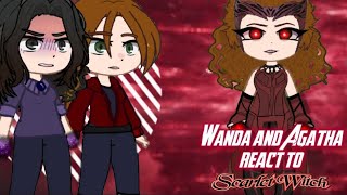 Wanda and Agatha react to Scarlet Witch  Part 13  PumpyCat [upl. by Aerua]