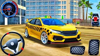 Taxi Sim 2024 3D Game Driving Simulator City Taxi Simulator Driving 3D Game Android Gameplay [upl. by Hunt780]