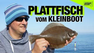 Plattfischangeln auf der Ostsee  mit Kleinboot zu Scholle Flunder amp Kliesche  Anglerboard TV [upl. by Airemaj880]