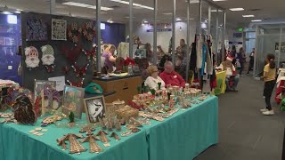 Holiday market in Rio Rancho showcases small businesses [upl. by Wilfred]