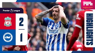 PL Highlights Liverpool 2 Brighton 1 [upl. by Eciral]