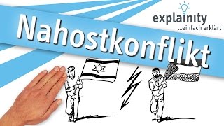 Nahostkonflikt einfach erklärt explainity® Erklärvideo [upl. by Carhart]