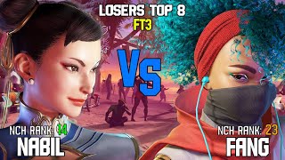 Nabil ChunLi VS Fang Kimberly  Losers Top 8  NCH EU Weekly 116 [upl. by Schuler]