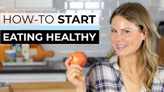 HOW TO SIMPLIFY HEALTHY EATING Start with 3 simple steps [upl. by Alpers]