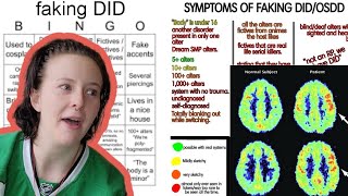 Faking Dissociative Identity Disorder How To Tell malingering factitiousdisorder [upl. by Halyahs813]