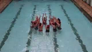 Bramley Mermaids performing at Bramley Baths [upl. by Sivlek]