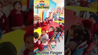 One Little Finger 1 Little Finger  Poems for kids poem for pre nursery viral shorts [upl. by Liw434]