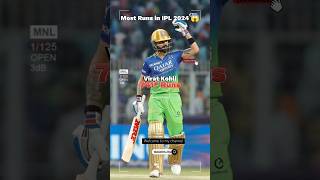 Top 10 Most Runs in IPL 2024 🤔  cricket shorts  cricket ka game  shorts top10 [upl. by Masao272]