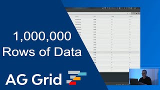 JavaScript Data Grid With Server Side Data  1000000 rows [upl. by Eiffe]