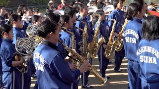 【金賞】精華女子高校 練習風景 2018全日本マーチングコンテスト [upl. by Gaby]