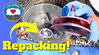 How I Repack My Airstream Wheel Bearings  RV Airstream Trailer Spring Maintenance [upl. by Kieryt]