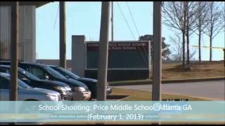 Atlanta Price Middle School Shooting February 1 2013 [upl. by Mowbray970]