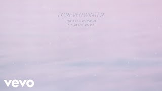 Taylor Swift  Forever Winter Taylors Version From The Vault Lyric Video [upl. by Adnana]