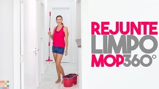 Rejunte limpo  Mop 360º [upl. by Annadroj706]