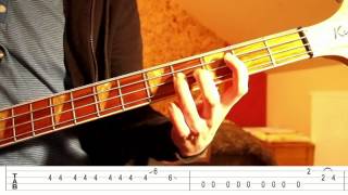 Two Door Cinema Club  What You Know Bass Tutorial with TABS [upl. by Ennaitak448]