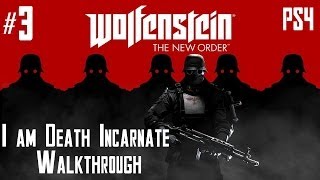 Wolfenstein The New Order  Hard Walkthrough  Part 3  Chapter 1  34  CenterStrain01 [upl. by Orimlede400]