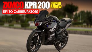 Zxmco KPR 200 Carburetor Conversion From EFI  Power Boost  Honest Owner Review [upl. by Nomelc]