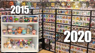 The Evolution of My Funko Pop Collection 20152020 [upl. by Leiso]