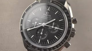 Omega Speedmaster Moonwatch Professional Chronograph Cal 3861 31032425001002 Omega Watch Review [upl. by Tricia]