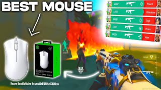 So I Tried Razer DeathAdder Essential White Edition  VALORANT [upl. by Nagol596]