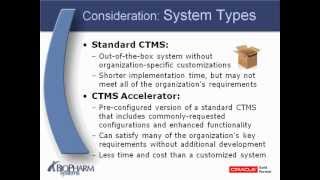 What is a Clinical Trial Management System CTMS [upl. by Hsemin654]