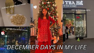 DECEMBER DAYS IN MY LIFE 🎄🤍 movies trying winter Starbucks drinks and christmas present haul [upl. by Eelana]