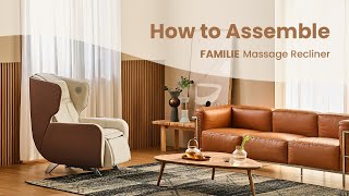 BODYFRIEND｜FAMILIE Massage Recliner｜How to Assemble [upl. by Paucker]