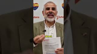 Denuncia presentada contra TV3 Te lo cuenta Carlos Carrizosa candidato de ciutadans al Parlament [upl. by Vel908]