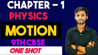 Motion Ch 1 Physics Class 9 CBSE BOARD [upl. by Hallett]