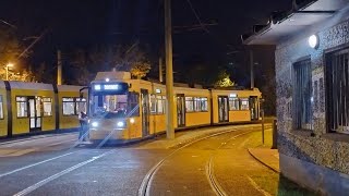 Aussetzermitfahrt komplette M5E von Zingster Straße bis Betriebshof Lichtenberg in GT6ZR 2205 [upl. by Nosyrb]