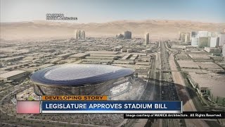 Lawmakers approve hotel room tax hike to help fund 19 billion stadium [upl. by Tella220]