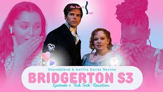 BRIDGERTON Season 3 Episode 5 REACTION Colin is doing EVERYTHING RIGHT 💕 bridgerton [upl. by Atterbury599]