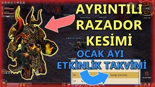 RAZADOR KESİYORUM  ETKİNLİK TAKVİMİ  Metin2 DESTAN Bölüm 32 [upl. by Erinna391]