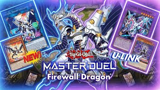 NEW CODE TALKER SUPPORT ONE TURN EXTRA Link amp FLOODGATE  NEW Firewall Dragon  Yugioh Master Duel [upl. by Reprah]