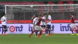 AC Milan vs Genoa 12 Phillippe Mexes Fantastic Goal [upl. by Ketchum]