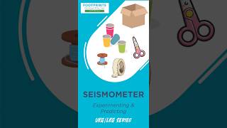 How To Make Seismometer  Experiment Activity for Kids  LKG UKG Footprints Preschool [upl. by Nuhsyar930]