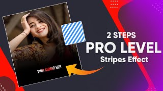 How To Use Text Stripes Effect Alight Motion Hindi🔥  Vinit Sah  alight motion video editing [upl. by Arvind]