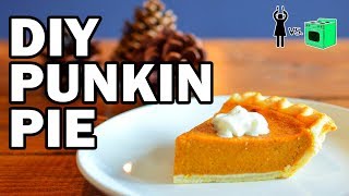 DIY Punkin Pie Corinne Vs Cooking [upl. by Merkley]