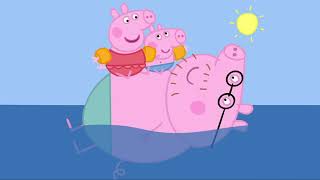 Peppa Gris  PÅ STRANDA  Barns Tegneseries [upl. by Zetes]