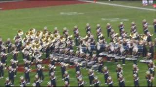 Notre Dame Band Owns the USC Coliseum  Pregame [upl. by Rufena978]