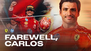 Farewell Carlos ❤️ Four Years of Smooth Operations with Ferrari [upl. by Neros]