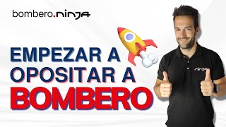 ¿Cómo EMPEZAR a estudiar para las OPOSICIONES a BOMBERO 🔥 Consejos [upl. by Ramhaj]